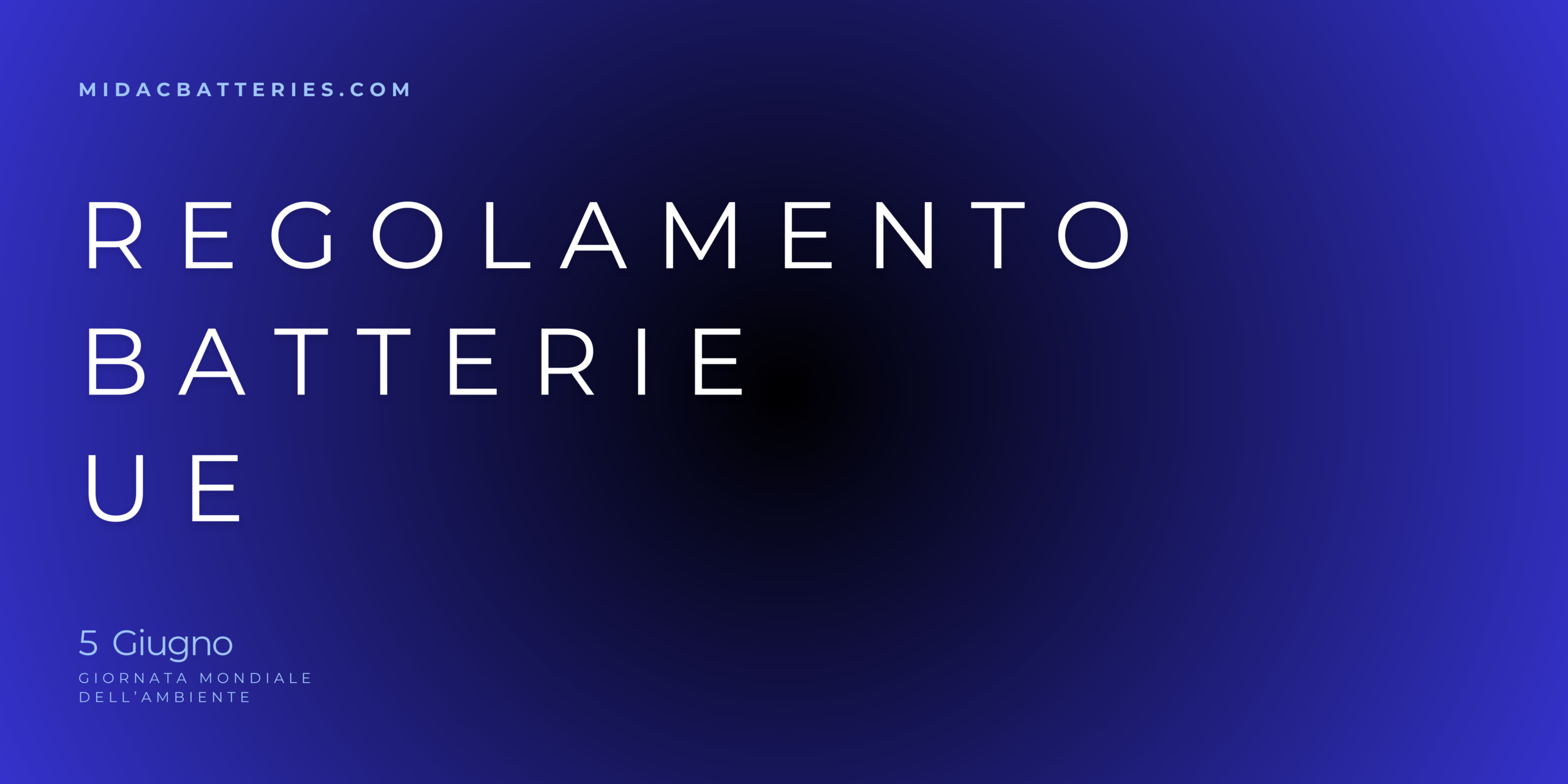 REGOLAMENTO BATTERIE UE